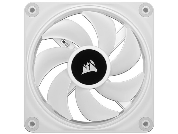 Ventilador Corsair ICUE LINK QX120 RGB de 120mm. Color Blanco.