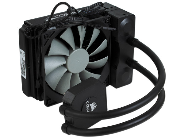 Sistema de enfriamiento líquido Corsair Hydro H45, 120mm. soporta Socket Intel LGA 1200 / 1151 / 1150 / 1155 / 1156 / 2011 / 2066, AMD FM2+ / AM4 / AM3 / AM2.
