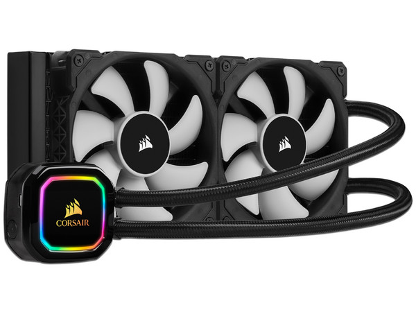 Sistema de Enfriamiento Líquido Corsair Hydro H100i RGB PRO XT 240mm, para Socket Intel LGA 1200 / 1156 / 1155 / 1151 / 1150 y AMD AM4 / AM3 / AM2.