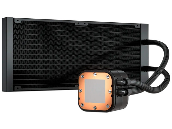 Sistema de enfriamiento líquido Corsair iCUE H115i RGB ELITE, 280mm, Sporta Socket: Intel 1700, 1200, 1150, 1151, 1155, 1156, 1366, 2011, 2066, AMD AM5, AM4, sTRX4, sTR4, Color Negro.