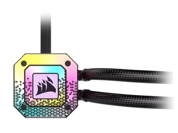 Sistema de Enfriamiento Líquido Corsair iCUE H100I CAPELLIX XT de 240mm, RGB.
