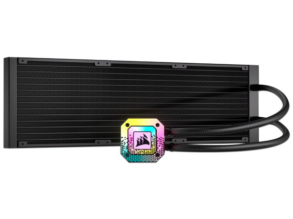 Sistema de Enfriamiento Líquido Corsair iCUE H170i ELITE CAPELLIX XT RGB de 420mm. Color Negro.