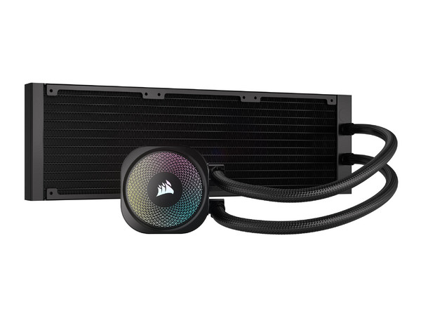 Sistema de Enfriamiento Líquido Corsair NAUTILUS 360 RS, 360mm, ARGB, Color Negro.