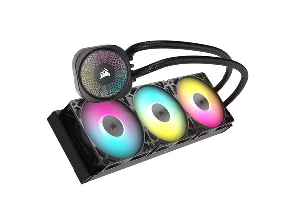 Sistema de Enfriamiento Líquido Corsair NAUTILUS 360 RS, 360mm, ARGB, Color Negro.