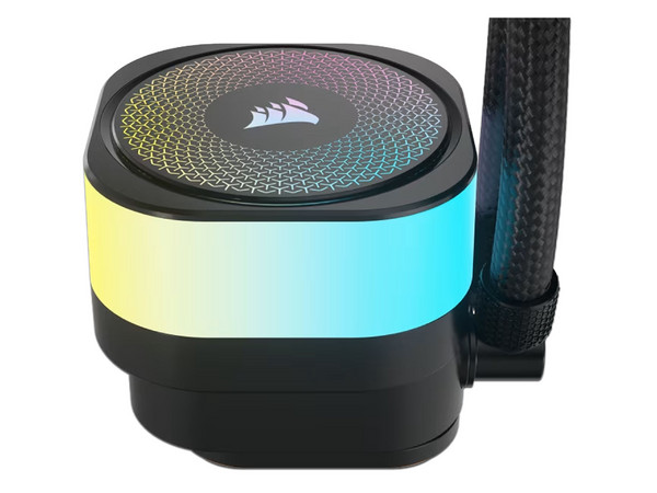  Enfriamiento Líquido con Ventilador Corsair iCUE Link Titan RX RGB, 240mm. Color Negro.