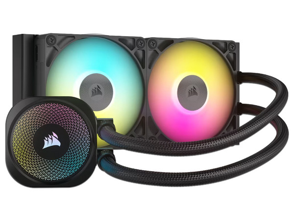  Enfriamiento Líquido con Ventilador Corsair iCUE Link Titan RX RGB, 240mm. Color Negro.