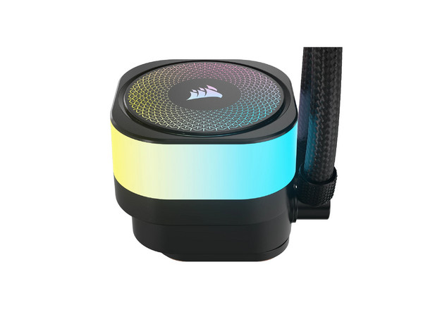 Sistema de Enfriamiento Líquido Corsair iCUE LINK TITAN 360 RX RGB, 360mm, 2100 RPM, ARGB, Color Negro.