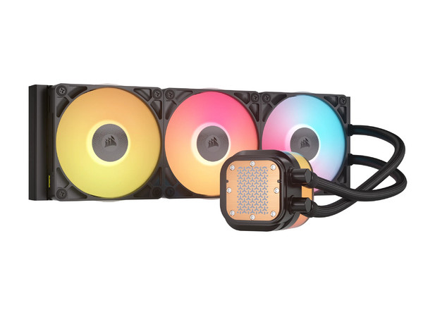 Sistema de Enfriamiento Líquido Corsair ICue Link Titan 360 RX LCD de 360mm, LGA 1700/AM4/AM5, Color Negro.