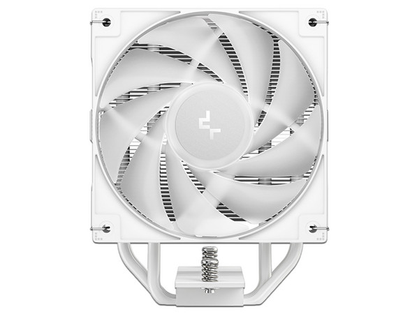 Disipador y Ventilador DeepCool AG400 WH ARGB V2, 2100 RPM, Socket Intel LGA 1851 y 1700, AMD AM5, AM4. Color Blanco.