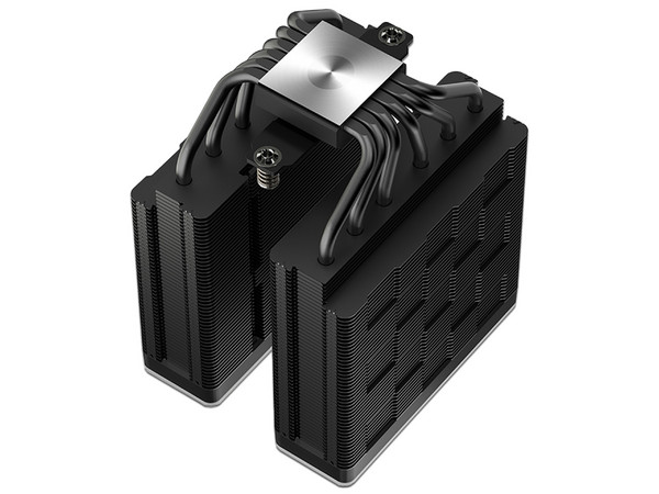 Disipador y Ventilador DeepCool AG620 BK ARGB V2, 2145 RPM, 2 Ventiladores, Socket Intel LGA 1851 y 1700, AMD AM5, AM4. Color Negro.