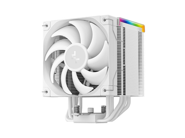 Disipador DEEPCOOL AK500 Digital, Compatible con AM5 y LGA1700, Pantalla Digital, Diseño de Alta Eficiencia, Color Blanco.
