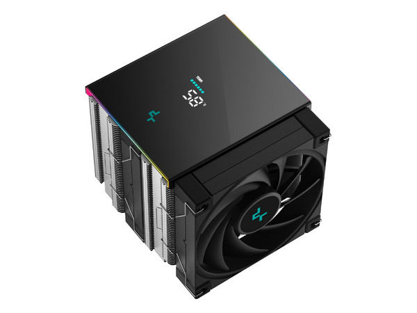 Disipador y Ventilador DeepCool AK620 Digital SE, ARGB, Socket Intel: LGA 1700, 1200, 1151, 1150 y AMD: AM4, AM5. Color Negro.