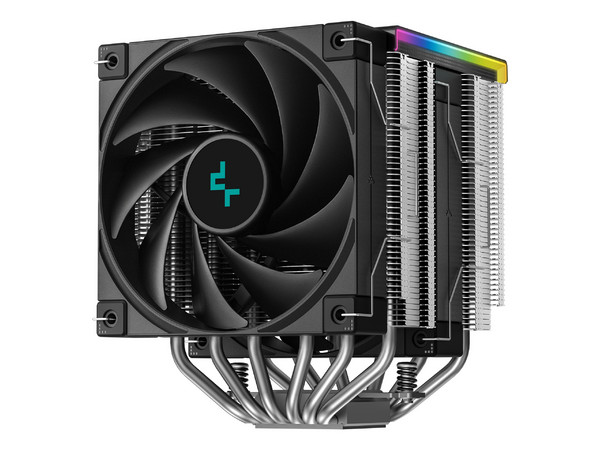 Disipador y Ventilador DeepCool AK620 Digital SE, ARGB, Socket Intel: LGA 1700, 1200, 1151, 1150 y AMD: AM4, AM5. Color Negro.