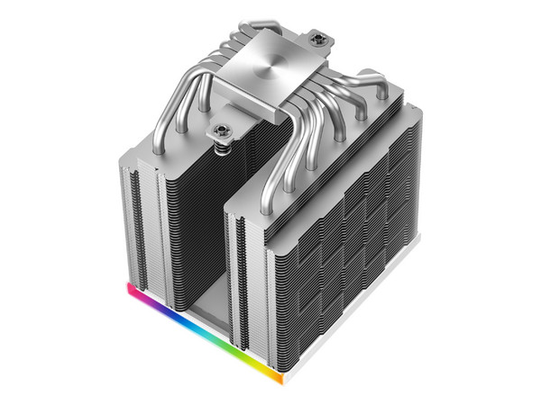 Disipador Con Ventilador DeepCool AK620 DIGITAL, 120mm, hasta 1850RPM. Color Blanco.