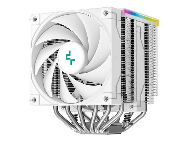 Disipador Con Ventilador DeepCool AK620 DIGITAL, 120mm, hasta 1850RPM. Color Blanco.