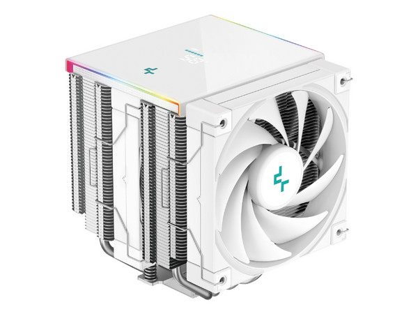 Disipador Con Ventilador DeepCool AK620 DIGITAL, 120mm, hasta 1850RPM. Color Blanco.