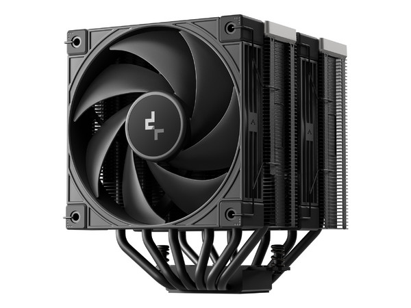 Disipador y Ventilador DeepCool AK620 G2, 2000 RPM, 2 x 120mm, Socket Intel LGA 1851 y 1700, AMD AM5, AM4. Color Negro.