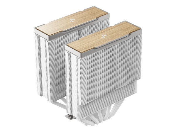Disipador y Ventilador DeepCool AK620 G2, 2000 RPM, 2 x 120mm, Socket Intel LGA 1851 y 1700, AMD AM5, AM4. Color Blanco.