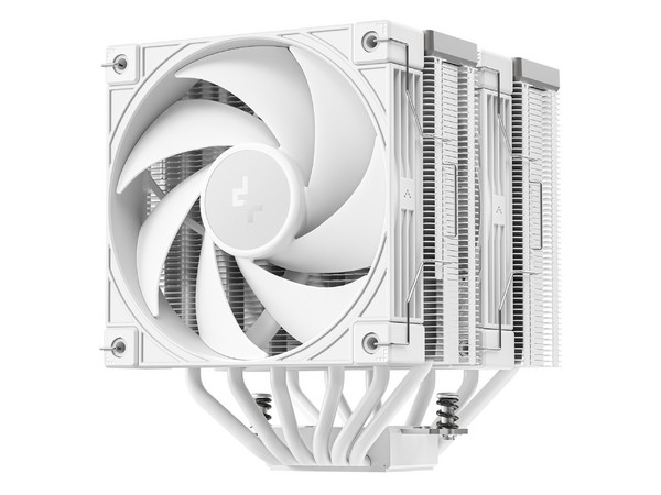 Disipador y Ventilador DeepCool AK620 G2, 2000 RPM, 2 x 120mm, Socket Intel LGA 1851 y 1700, AMD AM5, AM4. Color Blanco.
