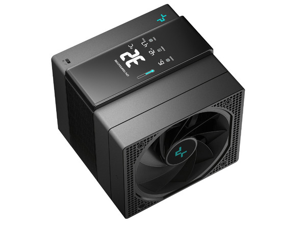 Disipador y Ventilador DeepCool Assassin IV VC Vision para Socket LGA 1700, 1200 y AMD AM4, AM5. Color Negro.