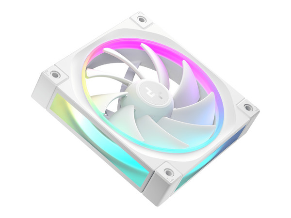 Ventilador DeepCool FL12, 120 mm, 2150 RPM, ARGB, Color Blanco.