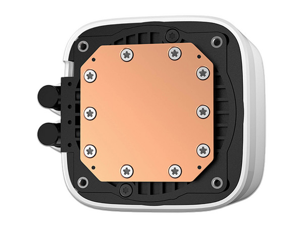 Sistema de Enfriamiento Líquido DEEPCOOL LD24, Radiador 240mm, Compatible con AM5 y LGA1700, Iluminación ARGB, Color Blanco.