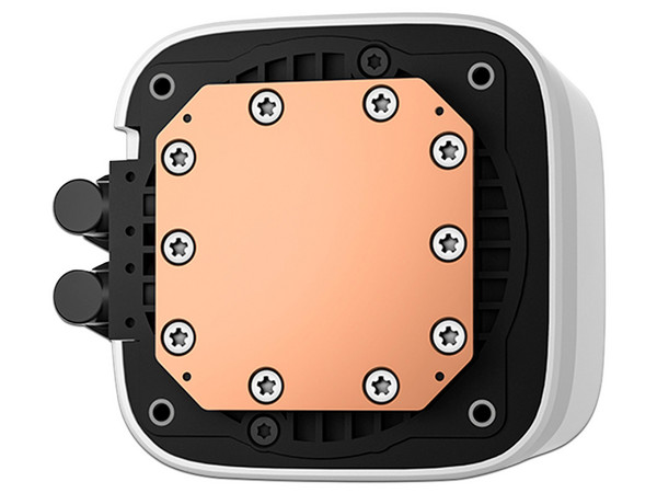 Disipador de Enfriamiento Líquido DEEPCOOL LE240 V2 ARGB, Radiador de 240mm, Compatible con LGA1851 y AM5. Color Blanco.