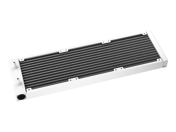 Disipador de Enfriamiento Líquido DEEPCOOL LE360 V2 ARGB, Radiador de 360mm, Compatible con LGA1700 y AM5. Color Blanco.