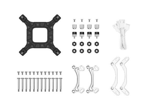 Disipador de Enfriamiento Líquido DEEPCOOL LE360 V2 ARGB, Radiador de 360mm, Compatible con LGA1700 y AM5. Color Blanco.