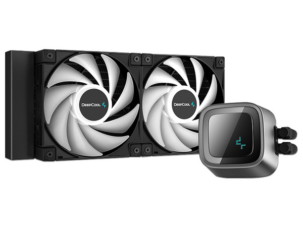 Sistema De Enfriamiento Líquido DeepCool LS520 ARGB de 240mm, Soporta Socket LGA 1700/1200/1150 y AMD AM5/AM4. Color Negro. BULK.