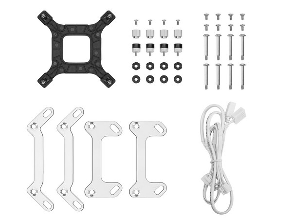 Enfriamiento Líquido DeepCool LT240, Para CPU, 2x Ventiladores 120mm, Hasta 2400 RPM, Color Blanco.