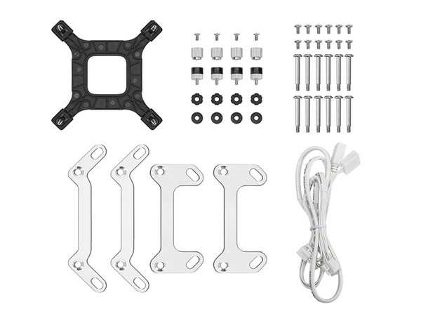 Sistema de Enfriamiento Líquido Deepcool LT360 ARGB, LGA1700/AM5, 360mm. Color Blanco.