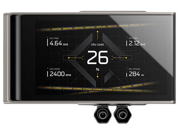 Sistema de Enfriamiento Líquido DeepCool LT360 VISION ARGB, 360mm, Pantalla LCD de 4.5