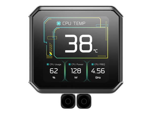 Sistema de Enfriamiento Líquido DeepCool SPARTACUS 360, 360mm, Pantalla LCD de 3.4