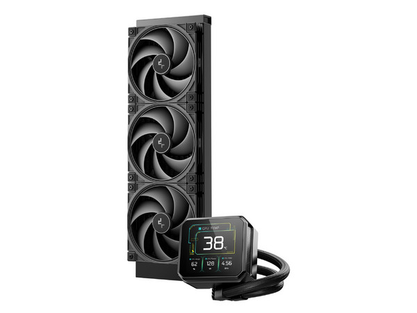 Sistema de Enfriamiento Líquido DeepCool SPARTACUS 360, 360mm, Pantalla LCD de 3.4