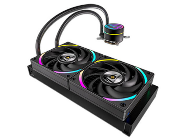 Sistema de Enfriamiento Líquido Formula Oasis L240, con iluminación RGB, 240 mm., Color negro