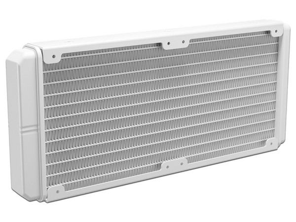 Sistema de Enfriamiento Liquido Gamdias Aura GL240 V2 WH de 240mm, ARGB. Color Blanco.