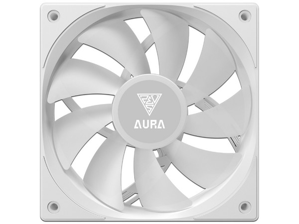 Sistema de Enfriamiento Liquido Gamdias Aura GL240 V2 WH de 240mm, ARGB. Color Blanco.