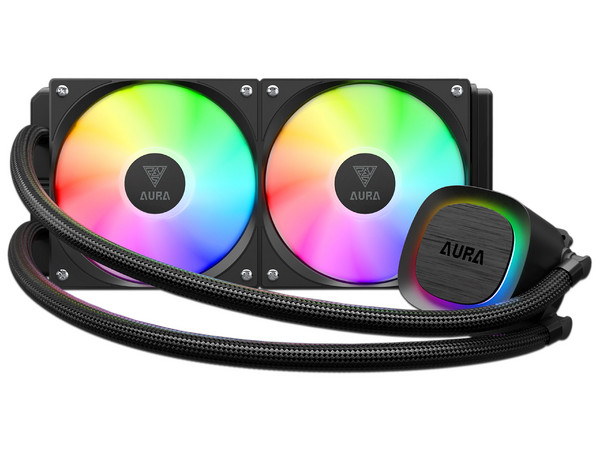 Sistema de Enfriamiento Liquido GAMDIAS AURA GL240 V2, 240mm, Color Negro.