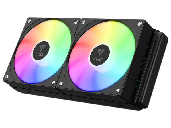 Sistema de Enfriamiento Liquido GAMDIAS AURA GL240 V2, 240mm, Color Negro.