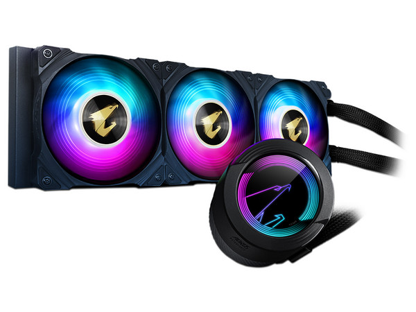 Sistema de Enfriamiento Líquido Gigabyte Aorus WaterForce 360, 360mm, ARGB, Color Negro.