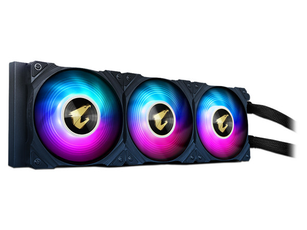 Sistema de Enfriamiento Líquido Gigabyte Aorus WaterForce 360, 360mm, ARGB, Color Negro.