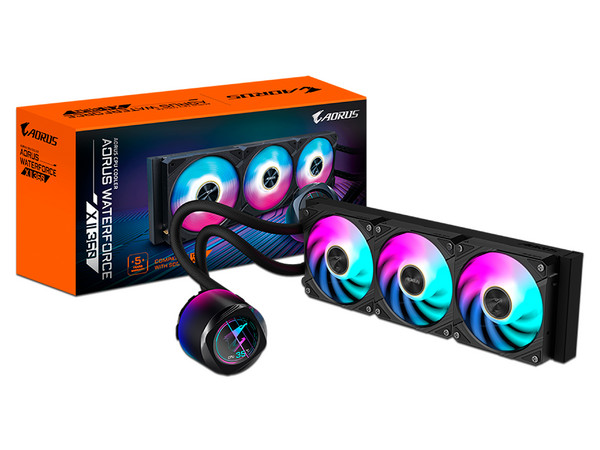 Sistema de Enfriamiento Líquido Gigabyte AORUS Waterforce X II 360, 360mm, Color Negro.
