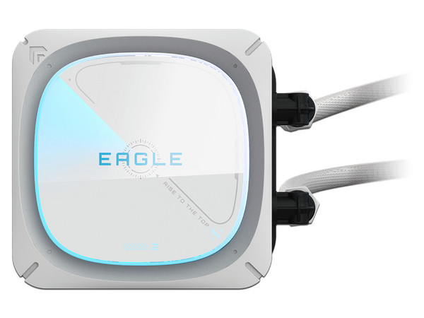 Sistema de Enfriamiento Líquido Gigabyte Eagle 360 ICE, 360mm, 3200 RPM, ARGB. Color Blanco.