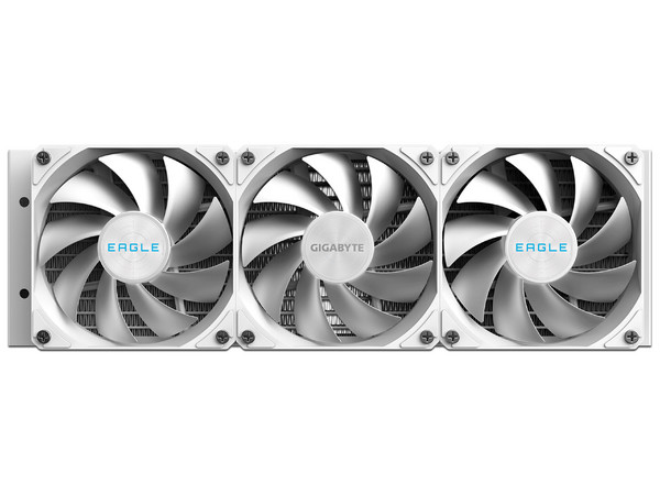 Sistema de Enfriamiento Líquido Gigabyte Eagle 360 ICE, 360mm, 3200 RPM, ARGB. Color Blanco.