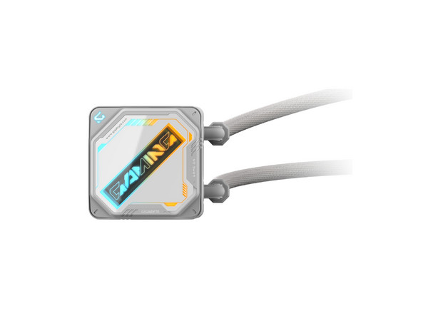 Sistema de Enfriamiento Líquido Gigabyte Gaming 240 ICE, ARGB, 2 x 120mm, Color Blanco.
