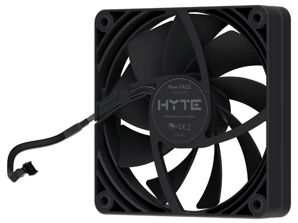 Kit De 4 Ventiladores HYTE FA12, 120mm, Color Negro.