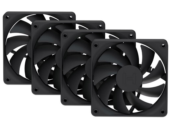 Kit De 4 Ventiladores HYTE FA12, 120mm, Color Negro.