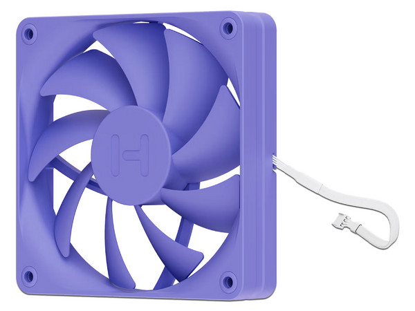 Ventiladores HYTE FA12, 120mm PWM. Colores Taro Milk y Lila.