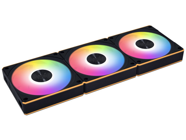 Kit de 3 Ventiladores Lian Li UNI FAN CL, 120mm, RGB, hasta 2150 RPM, Con Control Inalámbrico, Color Negro.